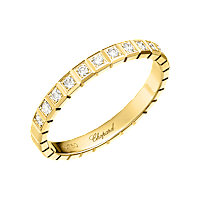 Chopard diamond Ring Ice Cube @827702-0259 3/4 view