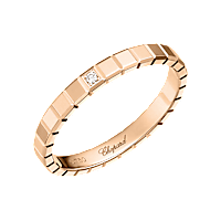 Chopard diamond Ring Ice Cube @827702-5229 3/4 view