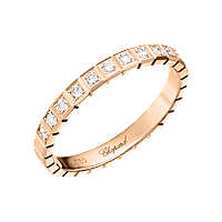 Chopard diamond Ring Ice Cube @827702-5259 3/4 view