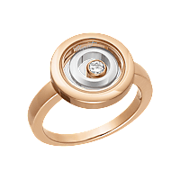 Chopard diamond Ring Happy Spirit @828230-9010 3/4 view