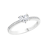 Chopard - ダイヤモンド リング ショパール フォーエバー エンゲージメント パヴェ リング @829076-9000 3/4ビュー