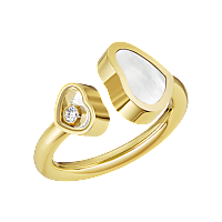 Chopard  Ring Happy Hearts @829482-0300 3/4 view