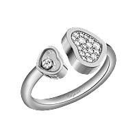 Chopard  Ring Happy Hearts @829482-1900 3/4 view