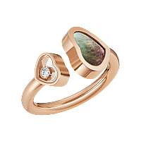 Chopard  Ring Happy Hearts @829482-5320 3/4 view
