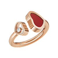 Chopard diamond Ring Happy Hearts @829482-5800 3/4 view