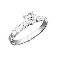 Chopard Anello Diamanti  Ice Cube @829762-9000 vista a tre quarti