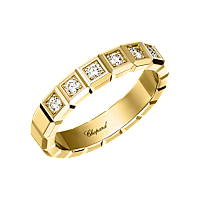 Chopard - 钻石 戒指 Ice Cube @829834-0039 3/4视图