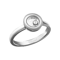 Chopard - Diamant Ring Happy Diamonds Icons @82A017-1000 3/4-Ansicht