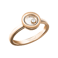 Chopard - Diamant Ring Happy Diamonds Icons @82A017-5000 3/4-Ansicht