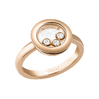 Chopard diamond Ring Happy Diamonds Icons @82A018-5000 3/4 view