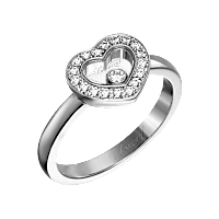 Chopard diamond Ring Happy Diamonds Icons @82A054-1200 3/4 view