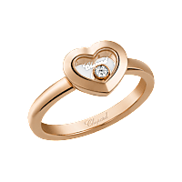 Chopard - Diamant Ring Happy Diamonds Icons @82A054-5000 3/4-Ansicht