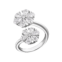 Chopard diamond Ring L'Heure du Diamant @82A065-1000 3/4 view