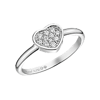 Chopard - Diamant Ring My Happy Hearts @82A086-1900 3/4-Ansicht