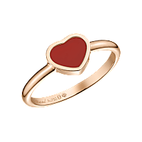 Chopard - 戒指 My Happy Hearts @82A086-5800 3/4视图