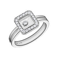 Chopard diamond Ring Happy Diamonds Icons @82A114-1200 3/4 view