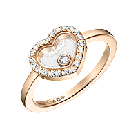 Chopard - 戒指 Happy Diamonds Icons @82A192-5200 3/4视图