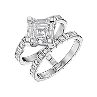 Chopard  Ring Ice Cube  @82A599-1001 3/4 view