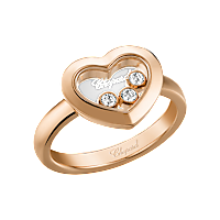 Chopard - Diamant Ring Happy Diamonds Icons @82A611-5000 3/4-Ansicht