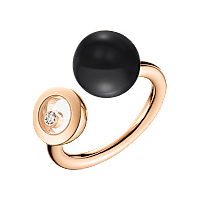 Chopard diamond Ring Happy Diamonds Planet @82A619-5200 3/4 view
