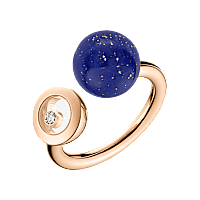 Chopard - 钻石 戒指 Happy Diamonds Planet @82A619-5500 3/4视图