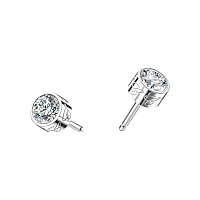 Chopard - 耳环 CHOPARD FOR DREAMS 一对耳环 @837696-1000 正面及3/4视图