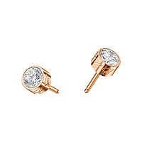 Chopard - Earrings Chopard For Dreams Earrings @837696-5000 front & 3/4 view