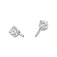 Chopard - Earrings Chopard For Ever Pair Of Earrings @839079-1000 front & 3/4 view