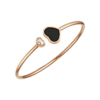 Chopard - Pulsera Diamantes Happy Hearts @857482-5200    Vista 3/4