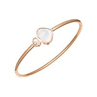 Chopard - Pulsera Diamantes Happy Hearts @857482-5300    Vista 3/4