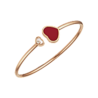 Chopard - Diamond Bracelet Happy Hearts @857482-5700    3/4 view