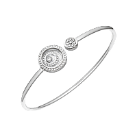 Chopard - ダイヤモンド ブレスレット ハッピースピリット @858230-1001    3/4ビュー