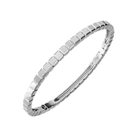 Chopard - Bracelet Ice Cube @858350-1001 fastened in a loop with the buckle view
