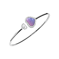 Chopard - 手链 Happy Hearts系列 @85A074-1310    3/4视图