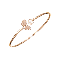 Chopard - Diamond Bracelet Happy Hearts Wings @85A083-5700    3/4 view