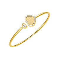 Chopard - Bracelet Happy Hearts Golden Hearts @85A107-0920    3/4 view