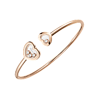 Chopard - ダイヤモンド ブレスレット ハッピーダイヤモンド アイコン @85A614-5000    3/4ビュー