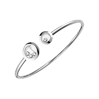 Chopard - Bracelet Happy Diamonds Icons @85A618-1000    3/4 view