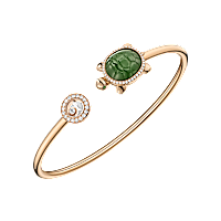 Chopard - ダイヤモンド ブレスレット ハッピーダイヤモンド タートル @85A687-5200    3/4ビュー