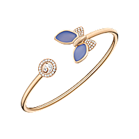 Chopard - ダイヤモンド ブレスレット ハッピーダイヤモンド バタフライ @85A690-5200    3/4ビュー
