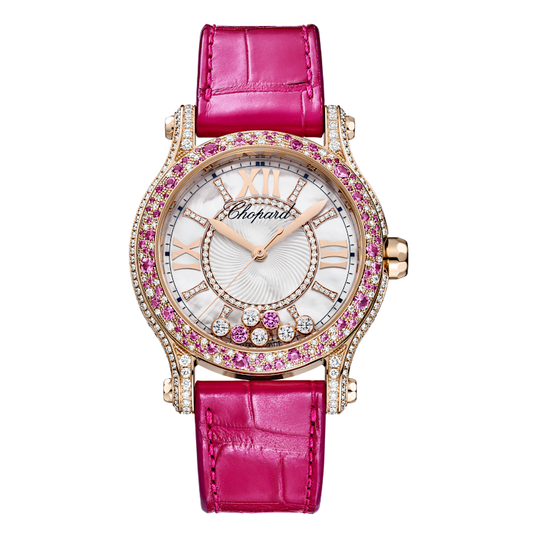 Chopard Happy Sport Women Diamond Watch Front view