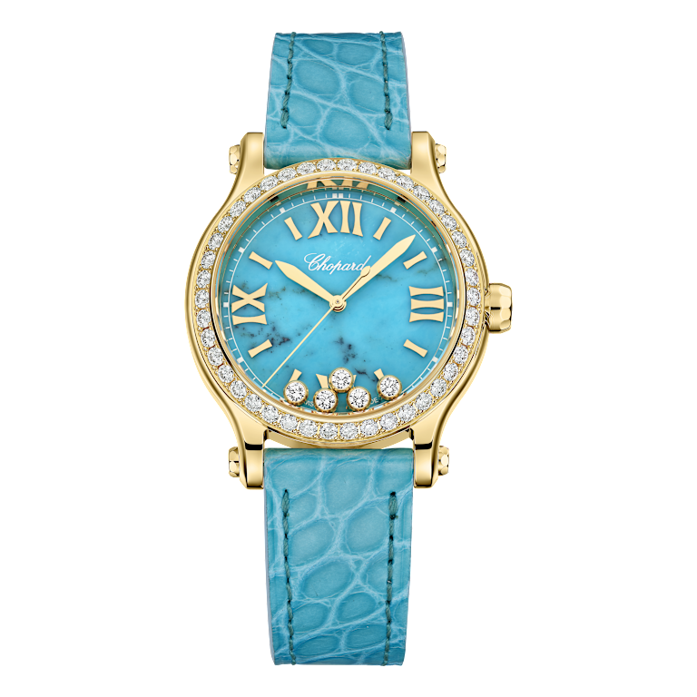 Chopard Happy Sport Women Diamond Watch Front view