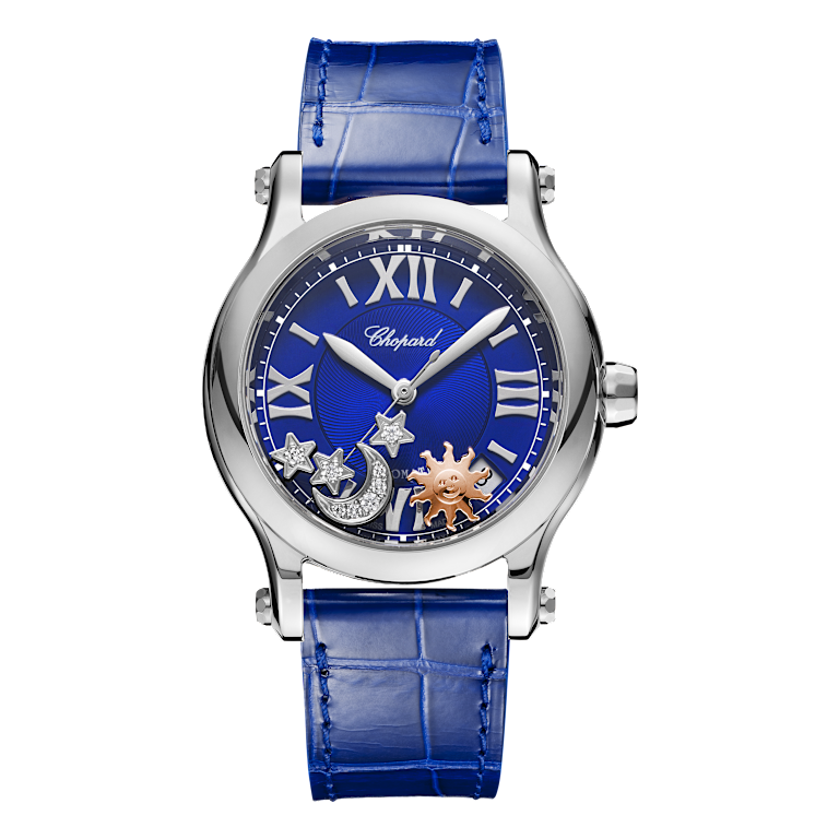 Chopard Happy Sport Women Diamond Watch Front view