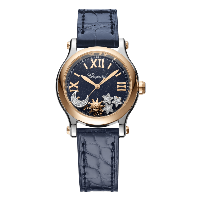 Chopard Happy Sport Women Diamond Watch Front view