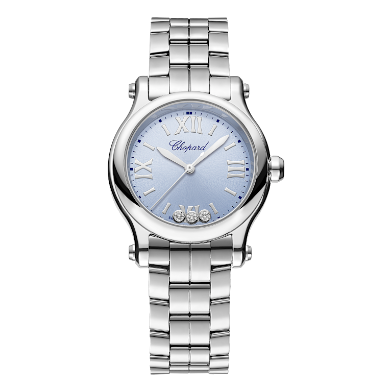 Chopard Happy Sport Women Diamond Watch Front view