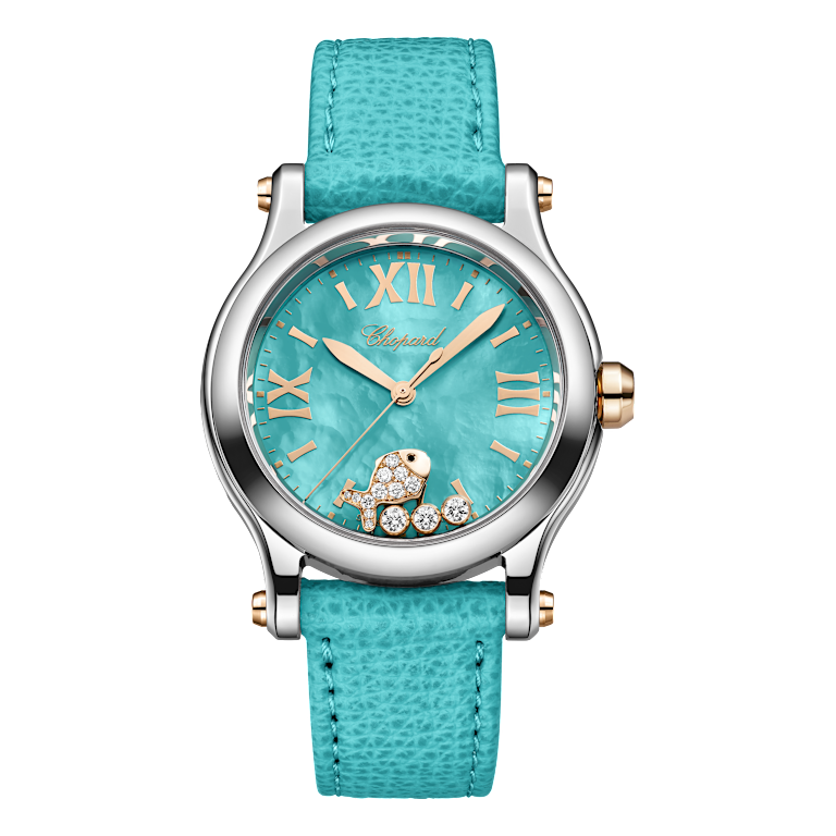 Chopard هابي سبورت للنساء - ساعة ألماس عرض أمامي