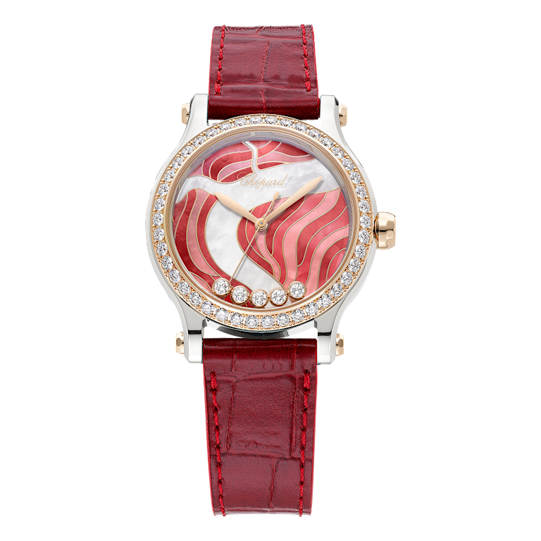 Chopard Happy Sport腕表 女士 腕表 正面视图