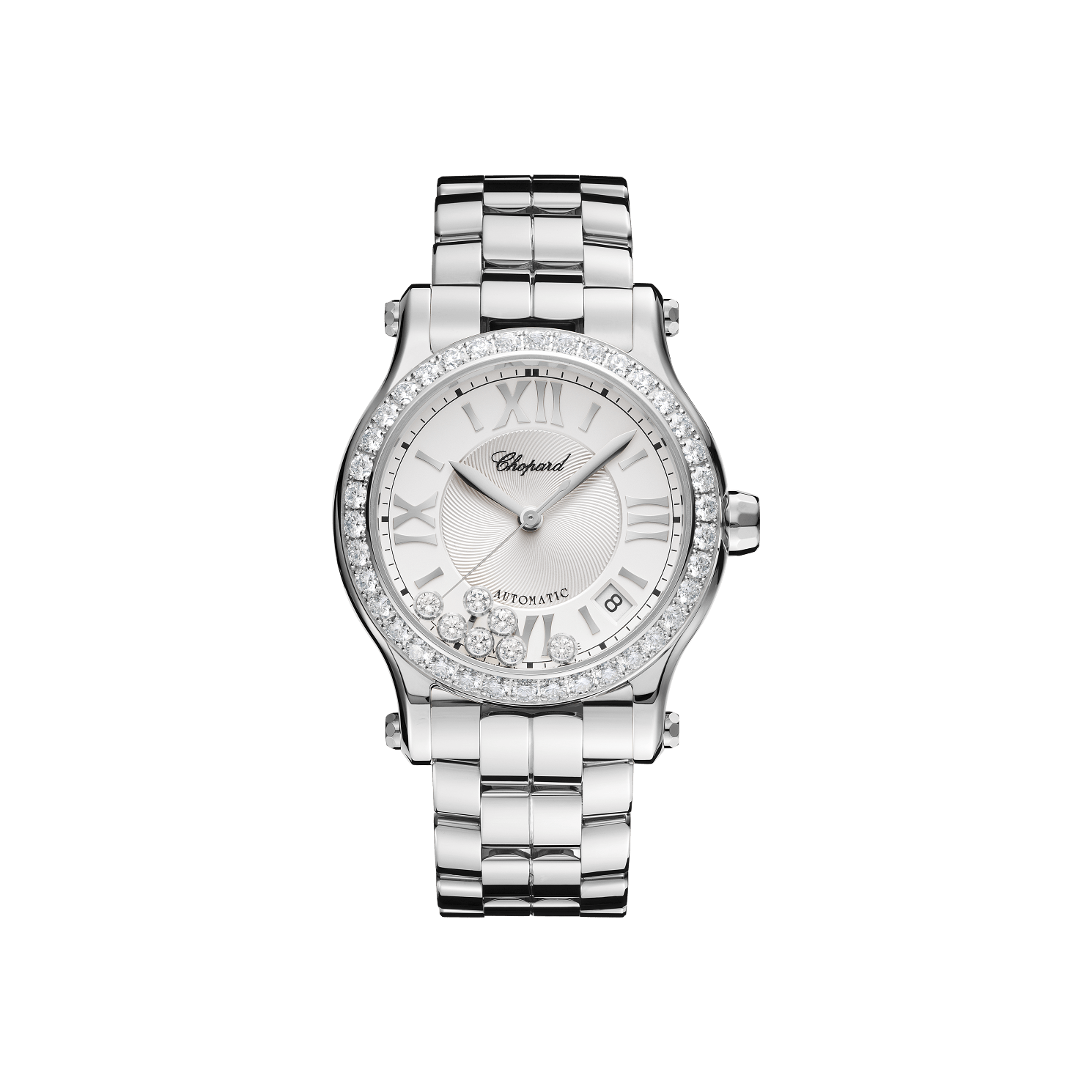 Luxury Women diamond watch Happy Sport | Chopard® 278559-3004
