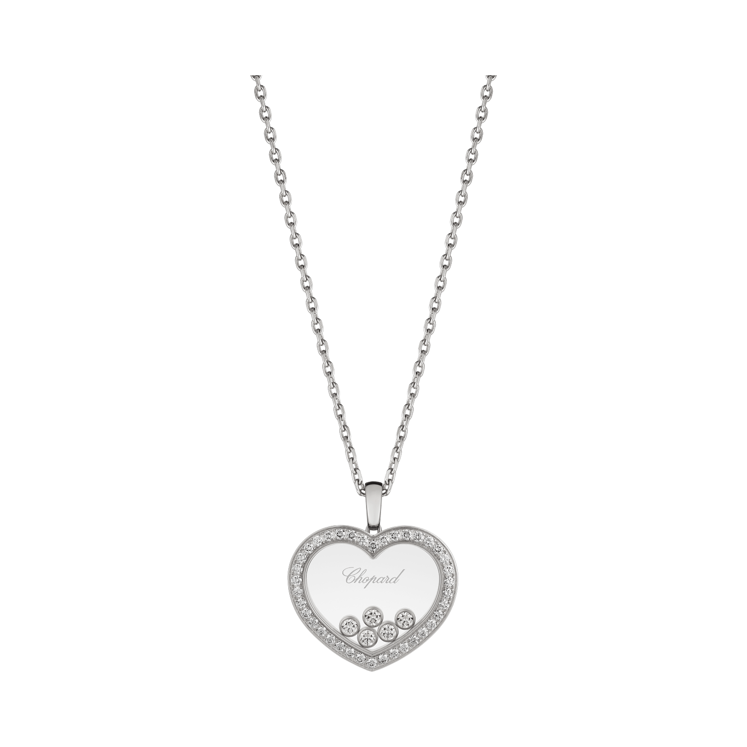 Luxury Diamond Pendant Happy Diamonds Icons | Chopard® 79A039-1201