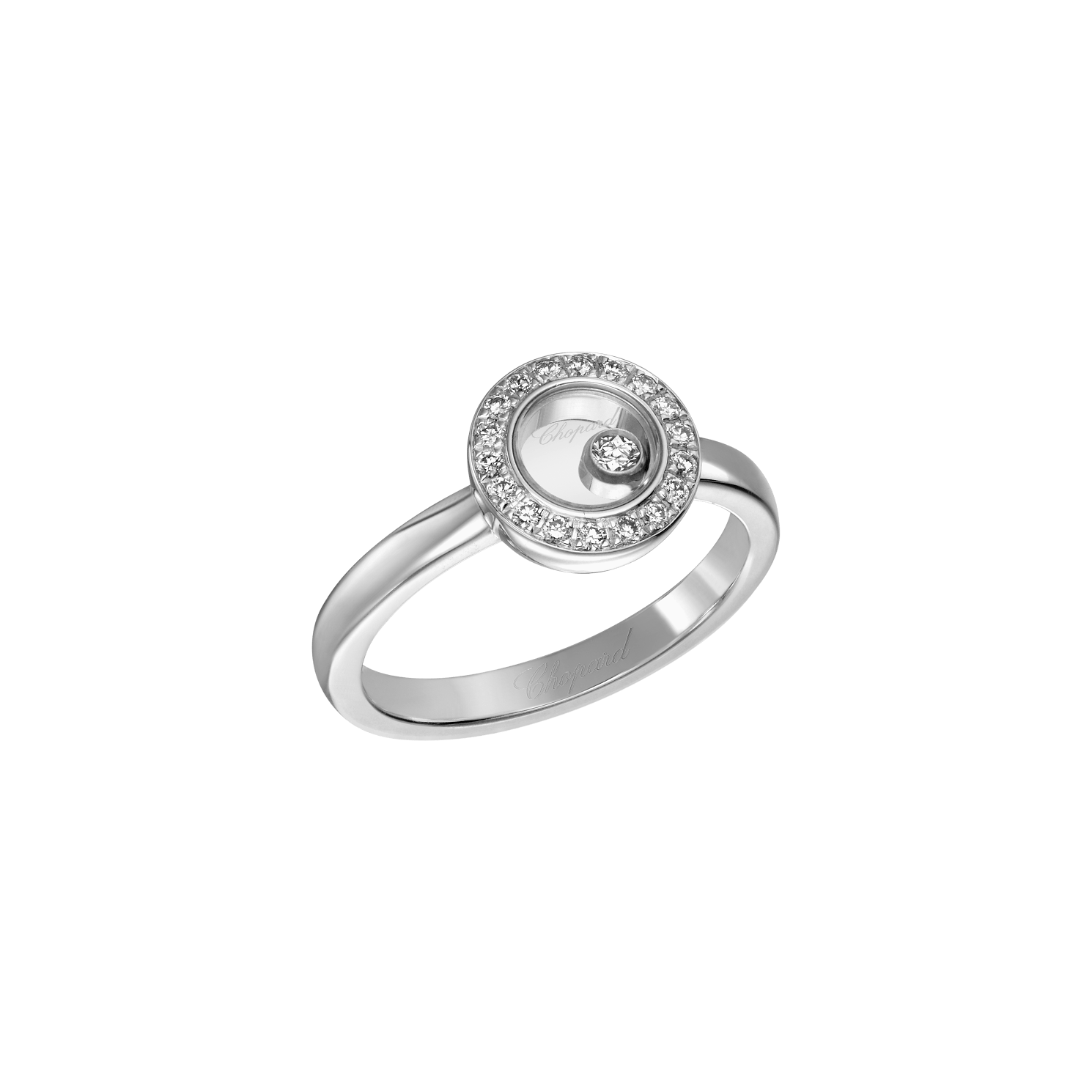 Ring с бриллиантами Happy Diamonds Icons | Chopard® @82A017-1200